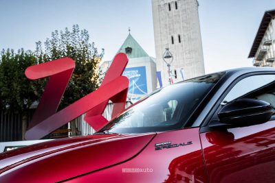 Alfa Romeo Junior Milano Cortina 2026 badge Sport Speciale