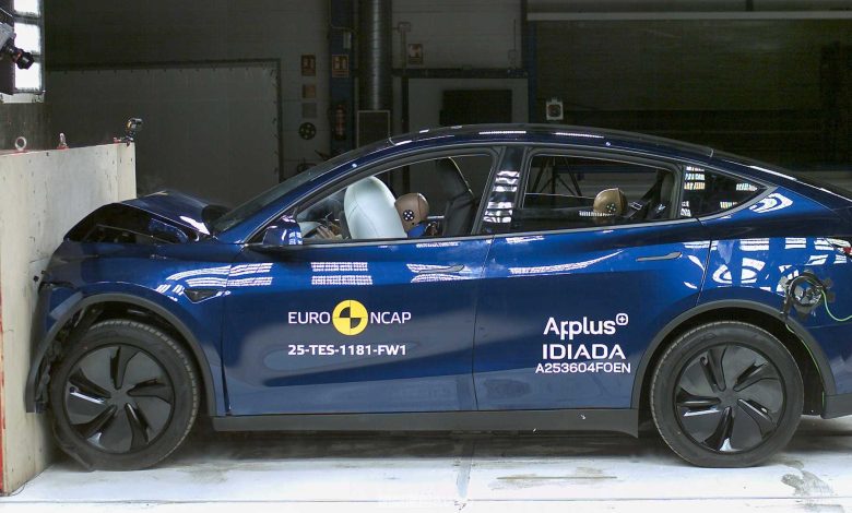 Crash test Euro NCAP 5 stelle Tesla Model Y