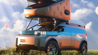 Fiat Concept Dolce Camper anteriore 3/4