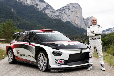 Miki Biasion con la Lancia Ypsilon Rally2 HF Integrale