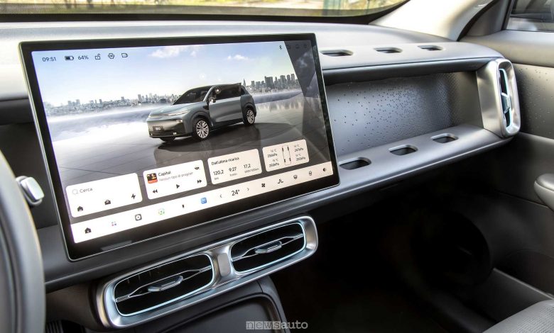 Leapmotor B10 display infotainment