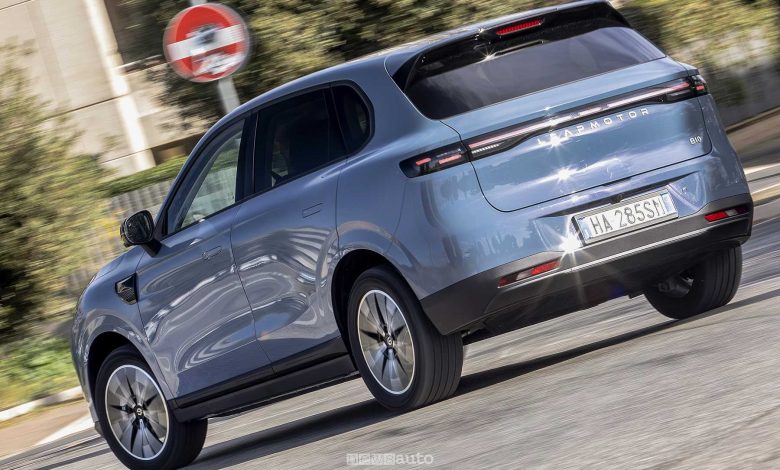 Leapmotor B10 test su strada