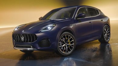 Maserati Grecale Lumina Blu anteriore 3/4