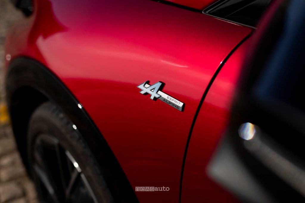 Nuova Renault Clio logo Esprit Alpine