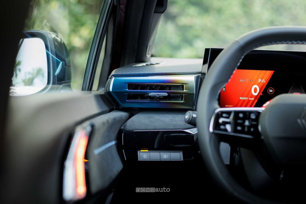 Nuova Renault Clio bocchette d'aereazione