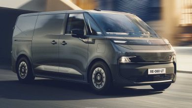 Renault Trafic Van E-Tech Electric su strada