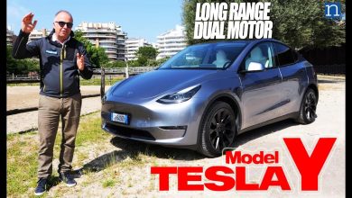 Tesla Model Y Long Range dual motor video prova