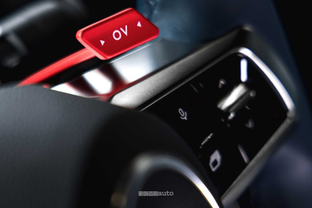 Alpine A390 GT pulsante rosso OV per Overtake