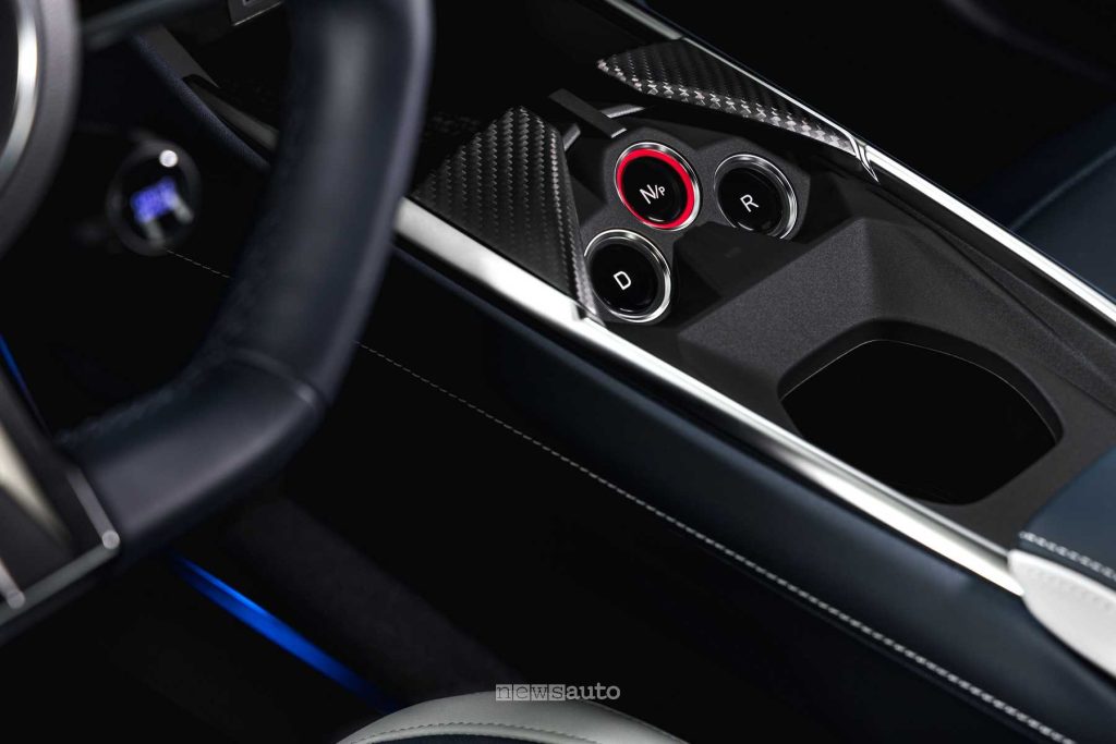 Alpine A390 GT pulsantiera del cambio