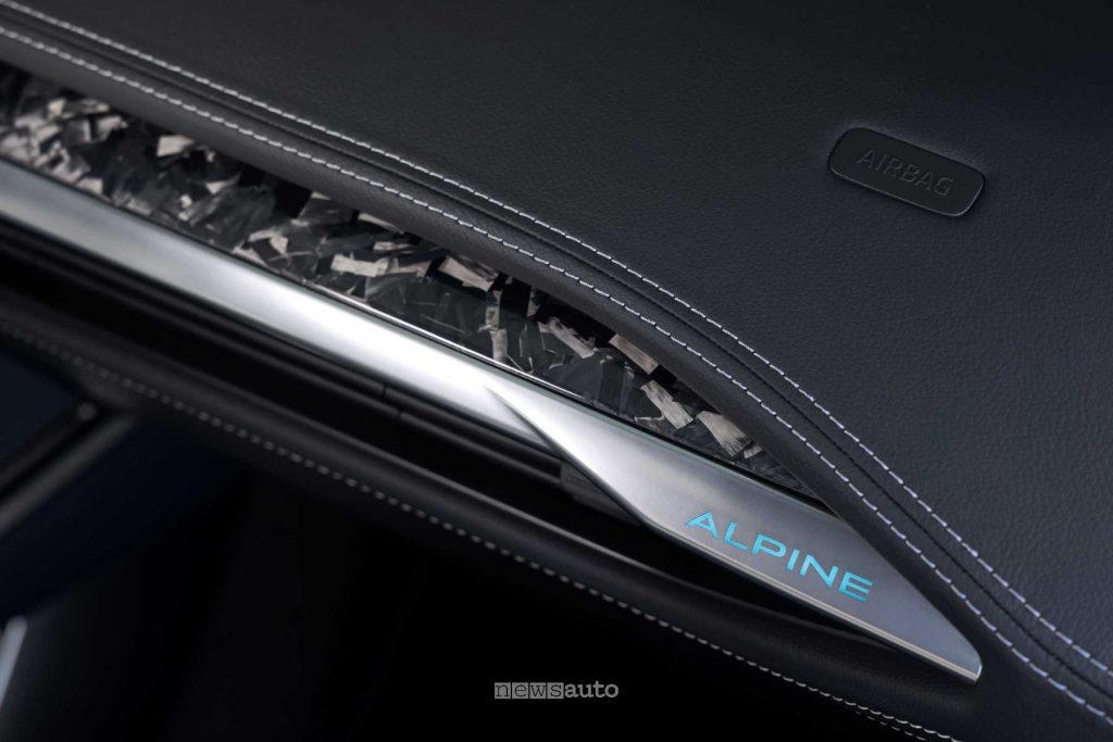 Alpine A390 GTS rivestimento della plancia
