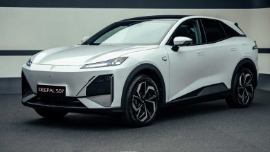 Changan Deepal S07 anteriore 3/4