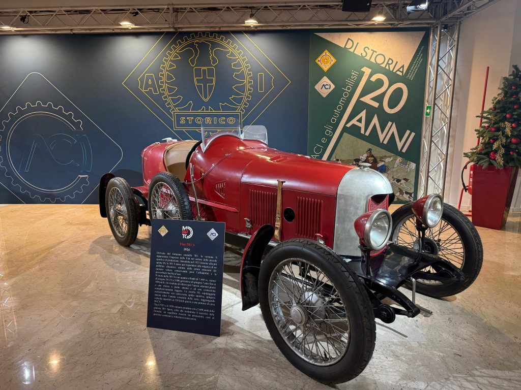 Mostra ACI Automobilisti 120 anni Fiat 501 S del 1924