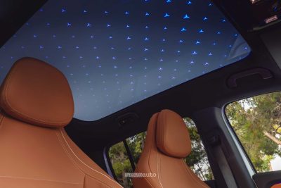 Nuova Mercedes GLB tetto panoramico
