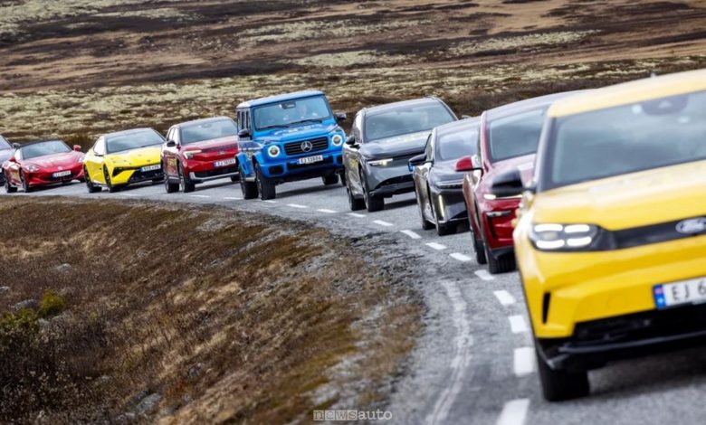 Il test delle auto elettriche attraverso la Norvegia centrale