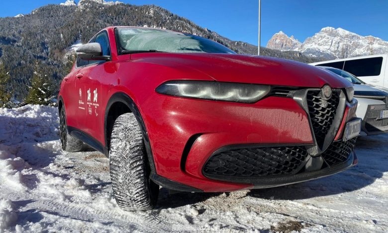 Pneumatici Pirelli Scorpion Winter 2 sull’Alfa Romeo Tonale nella neve di Milano-Cortina 2026