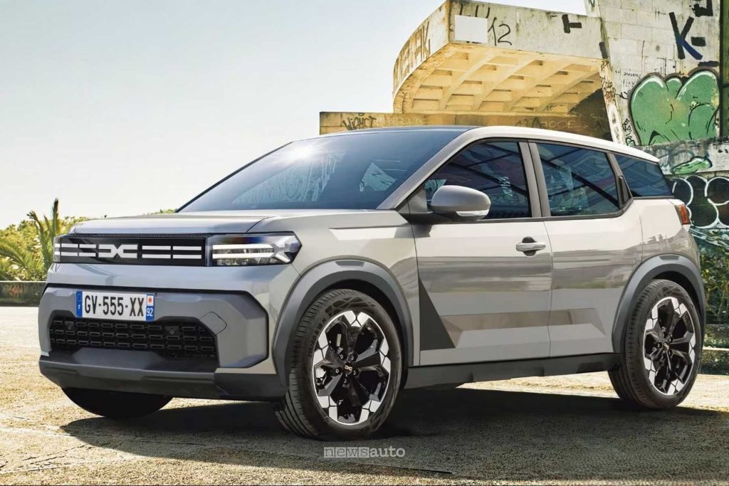 Come potrebbe essere la nuova Dacia Spring