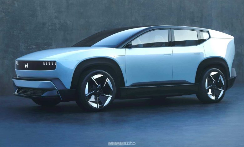 Honda 0 SUV, con il nuovo logo sulla calandra