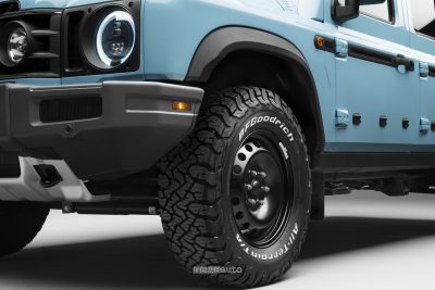 Ineos Grenadier Quartermaster pick-up pneumatici BFGoodrich All-Terrain T/A K03