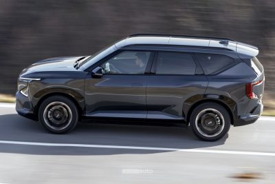 Kia EV5 GT Line su strada