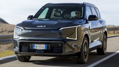 Kia EV5 GT Line su strada