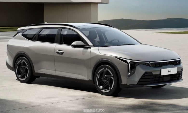 Kia K4 Sportswagon anteriore 3/4