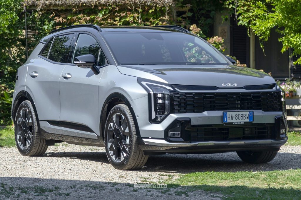 Kia Sportage GT Line anteriore 3/4