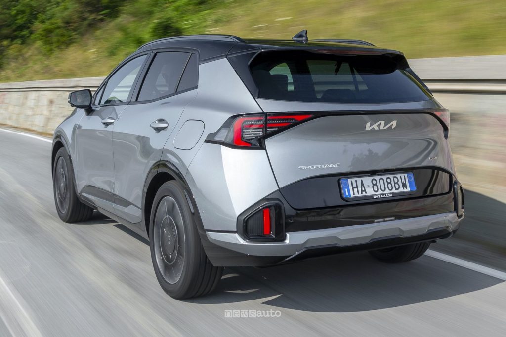 Kia Sportage GT Line su strada