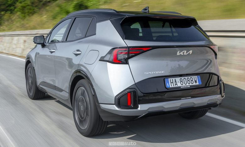 Kia Sportage GT Line su strada