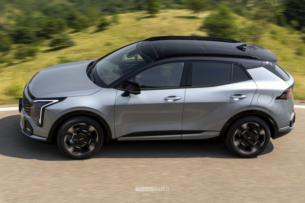 Kia Sportage GT Line su strada