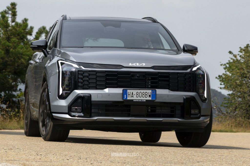Kia Sportage GT Line su strada