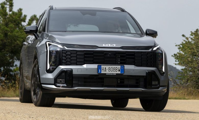 Kia Sportage GT Line su strada