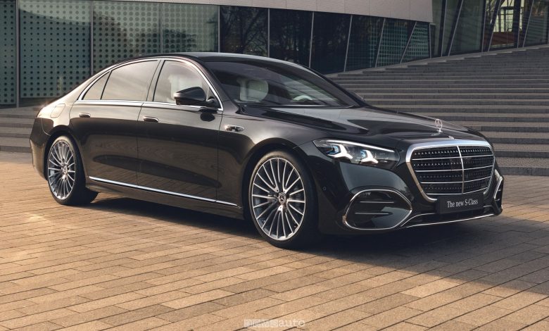 Mercedes-Benz Classe S AMG Line anteriore 3/4