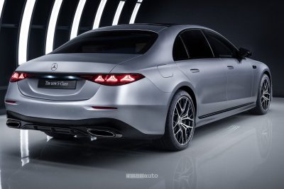 Mercedes-Benz Classe S AMG Line posteriore 3/4