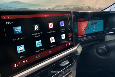 Renault Duster display della strumentazione