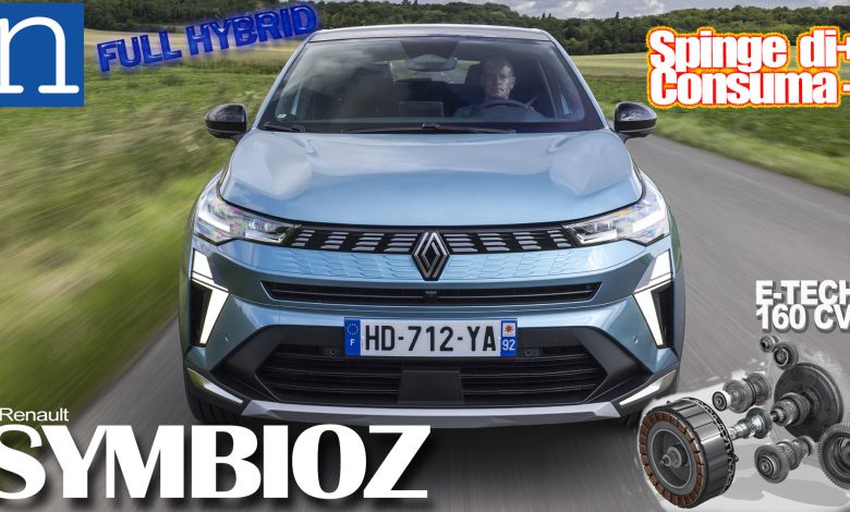 Renault Symbioz E-tech 2026 video prova
