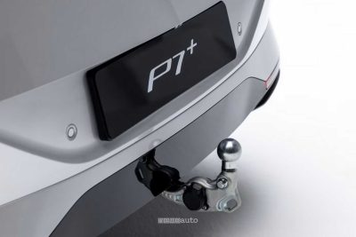 Xpeng P7+ 2026 gancio traino