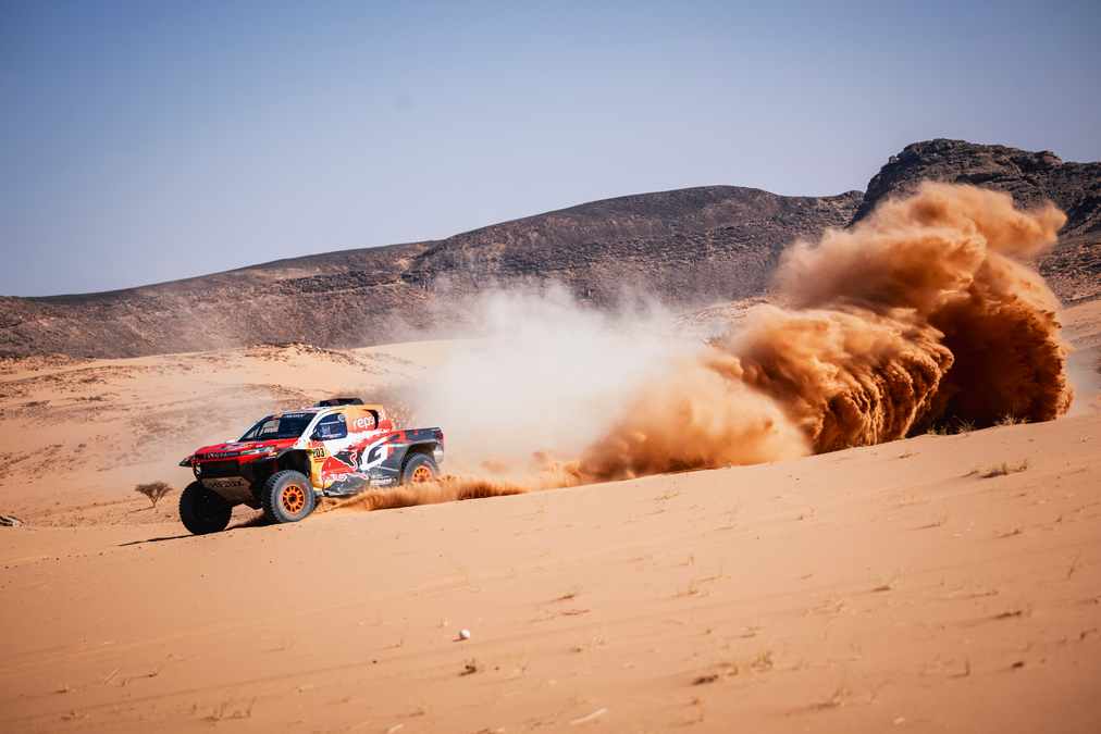 Seth Quintero sul Toyota GR Hilux T1+ di Gazoo Racing