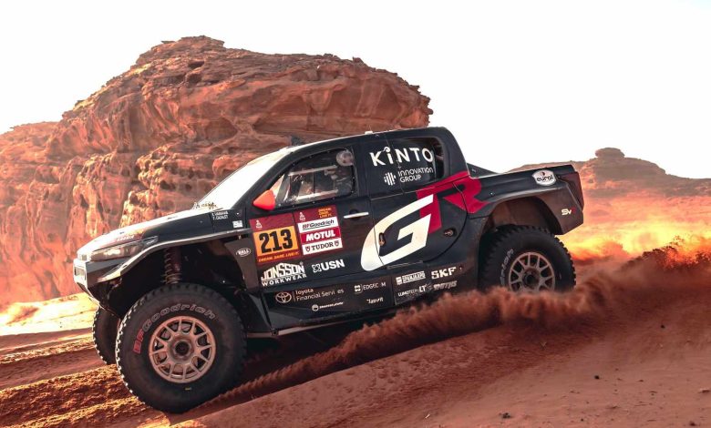 Dakar 2026 Stage 8 vincitore Saood Variawa vioncitore con Toyota Gazoo Racing Sud Africa