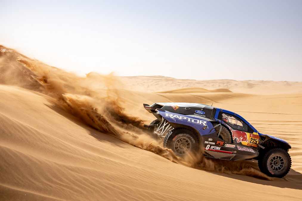 Carlos Sainz e Lucas Cruz durante lo Stage 8 della Dakar 2026
