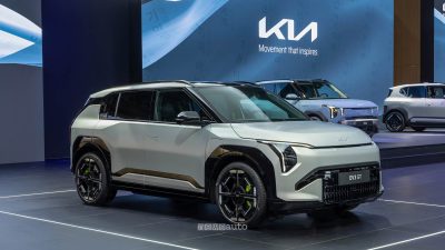 KIA EV3 GT 3/4 anteriore