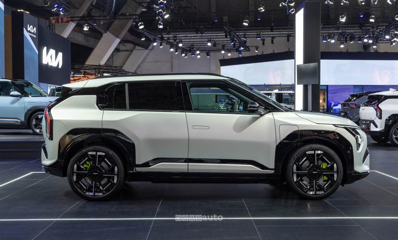 KIA EV3 GT fiancata