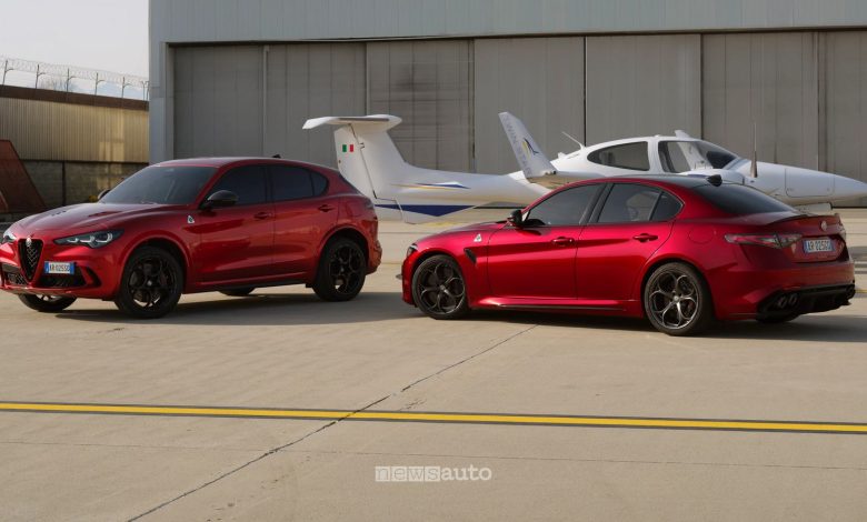 Alfa Romeo Giulia e Stelvio Quadrifoglio