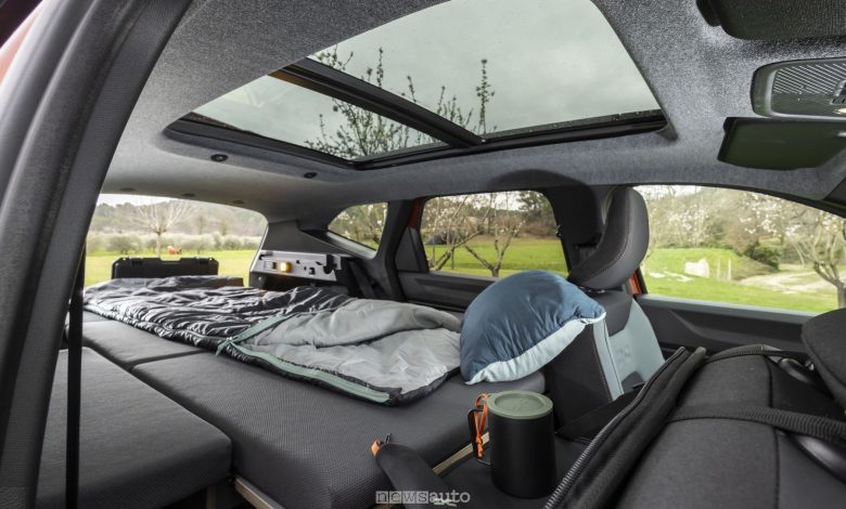 Pack Sleep tra gli accessori InNature per Dacia Bigster