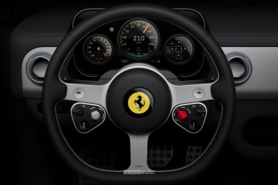 Ferrari Luce volante, display quadro strumenti