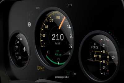 Ferrari Luce display quadro strumenti