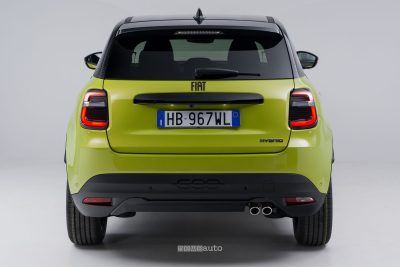 Fiat 600 Sport Milano Cortina posteriore