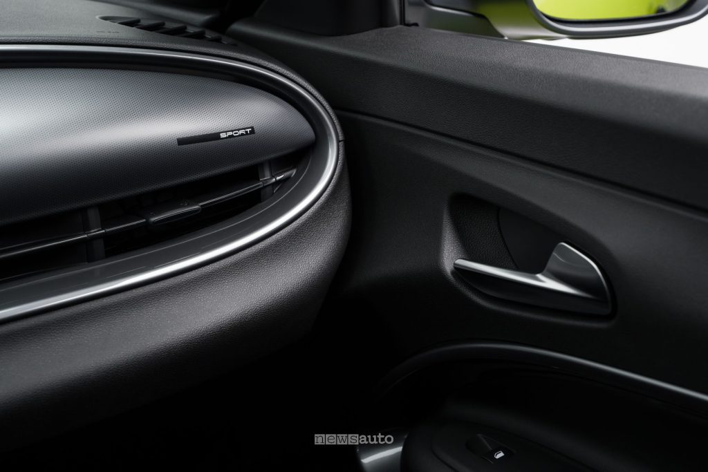 Fiat 600 Sport Milano Cortina bocchette di aereazione abitacolo