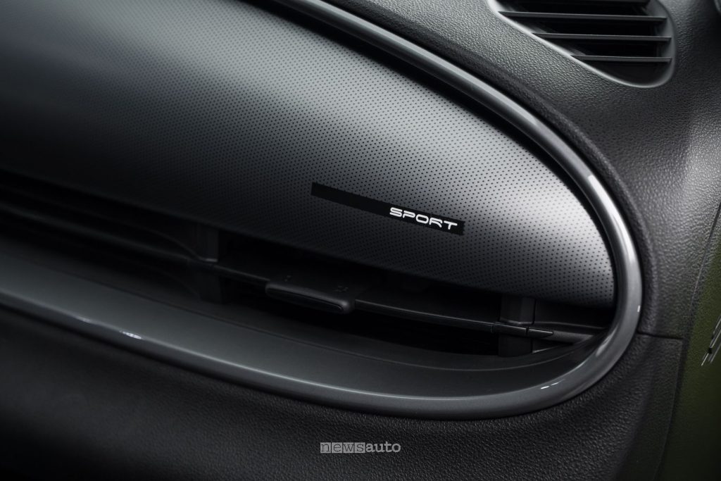 Fiat 600 Sport Milano Cortina bocchette di aereazione abitacolo