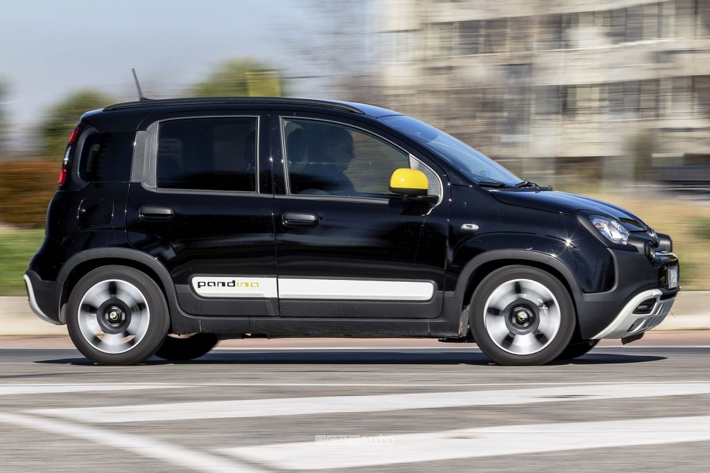 Fiat Pandina Hybrid test su strada