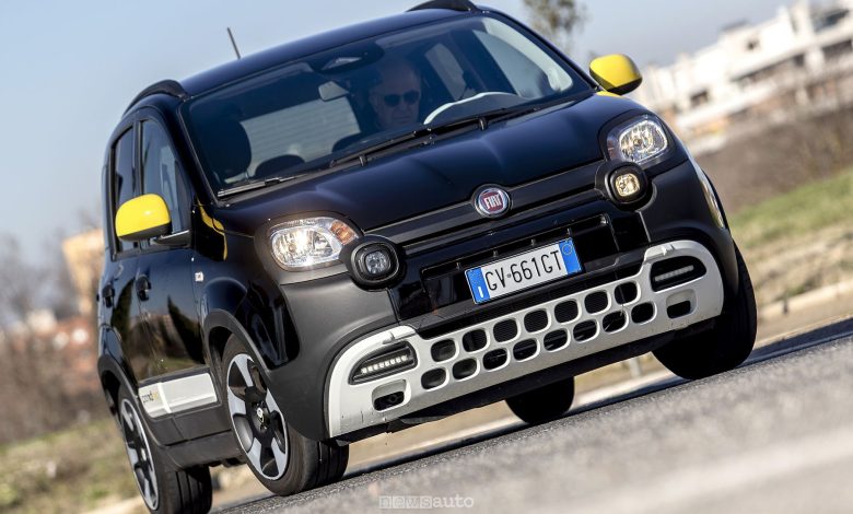Fiat Pandina Hybrid test su strada